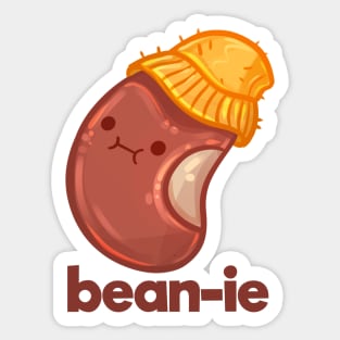 Funny Beanie Bean Sticker